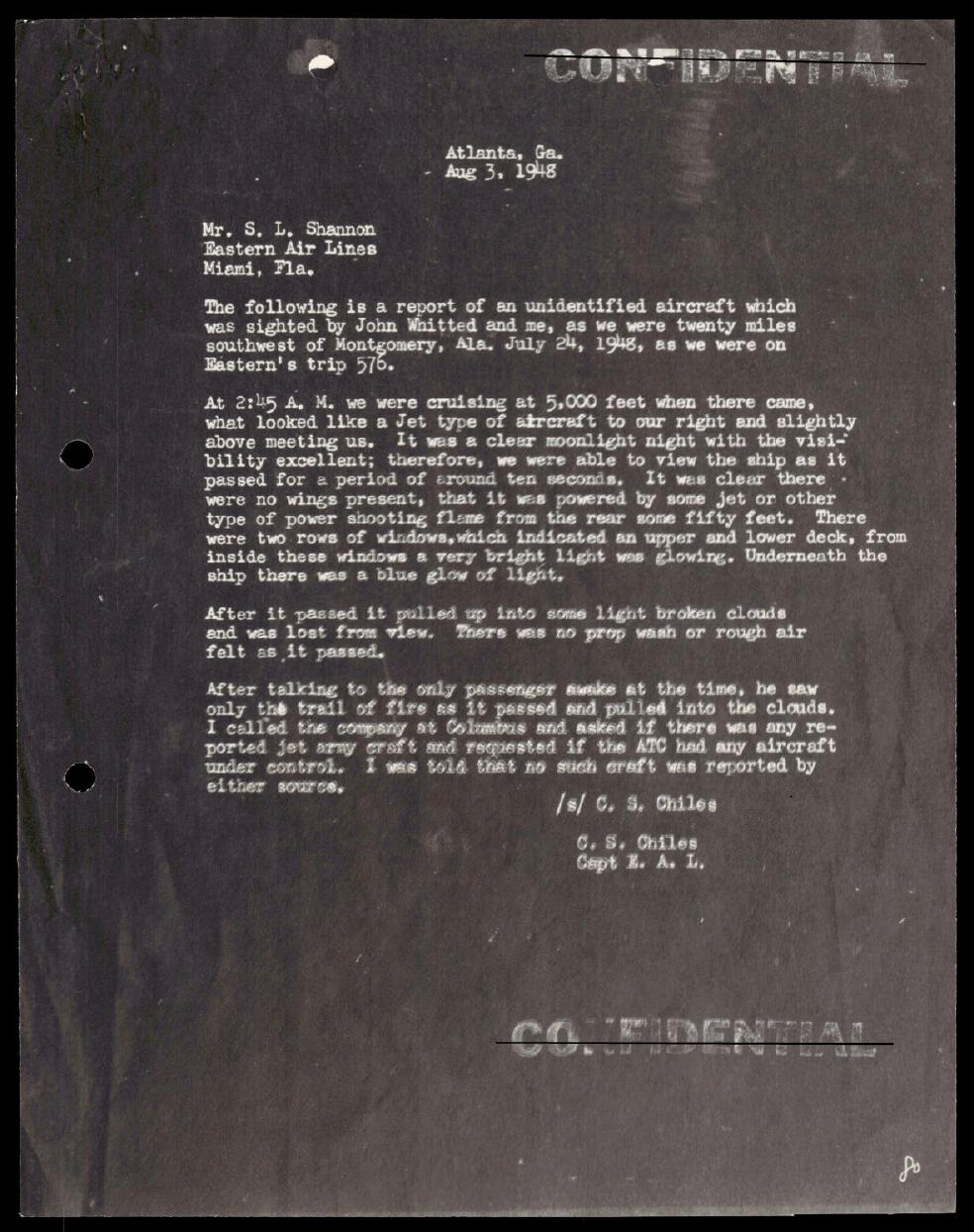 Derived Release 01 PDF page 118: Chiles typed statement