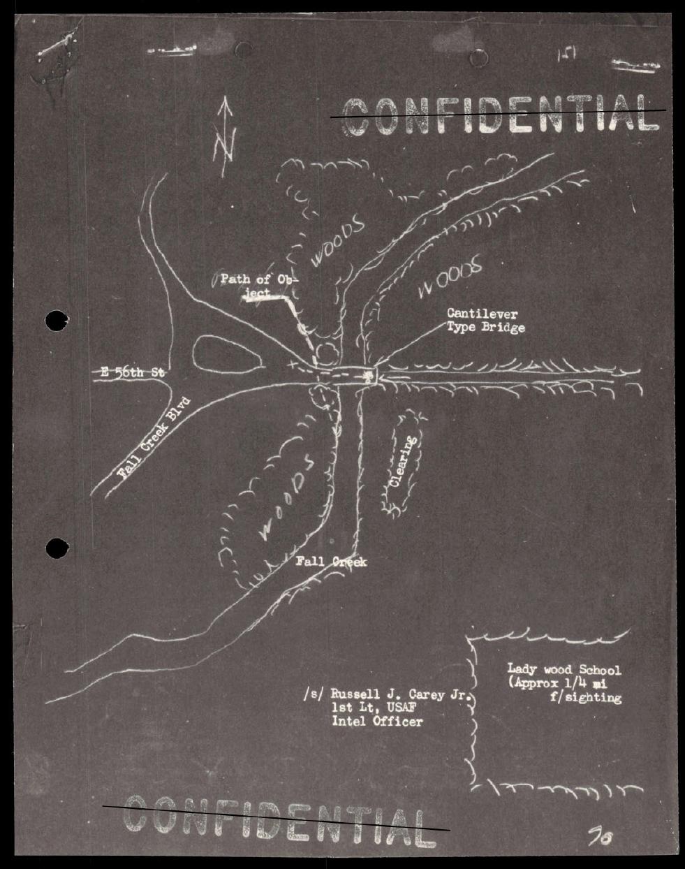 Derived Release 01 PDF page 134: Fall Creek sketch map