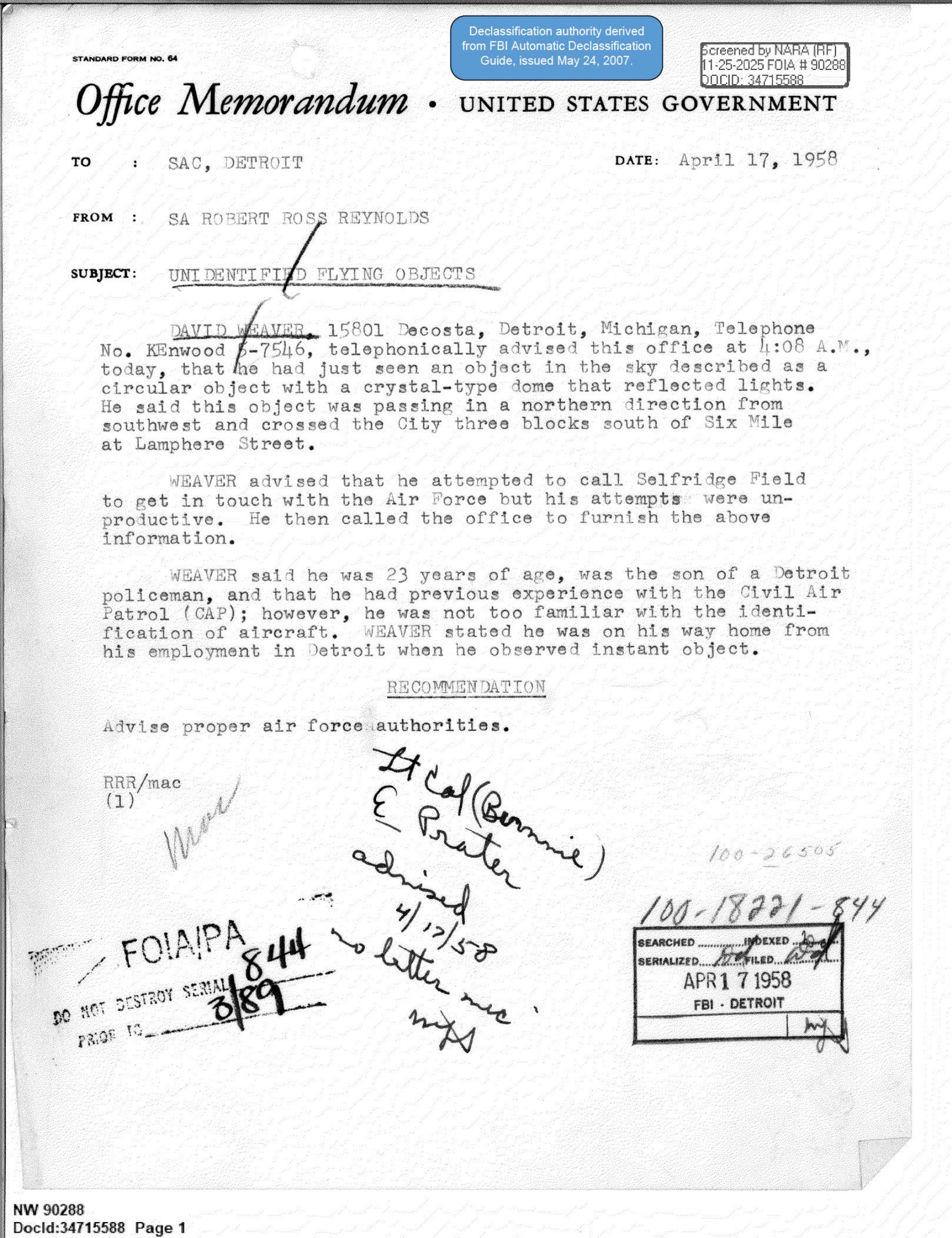 Derived page render from the official PDF: 65_HS1-101634279_100-DE-18221_Serial_844, page 1