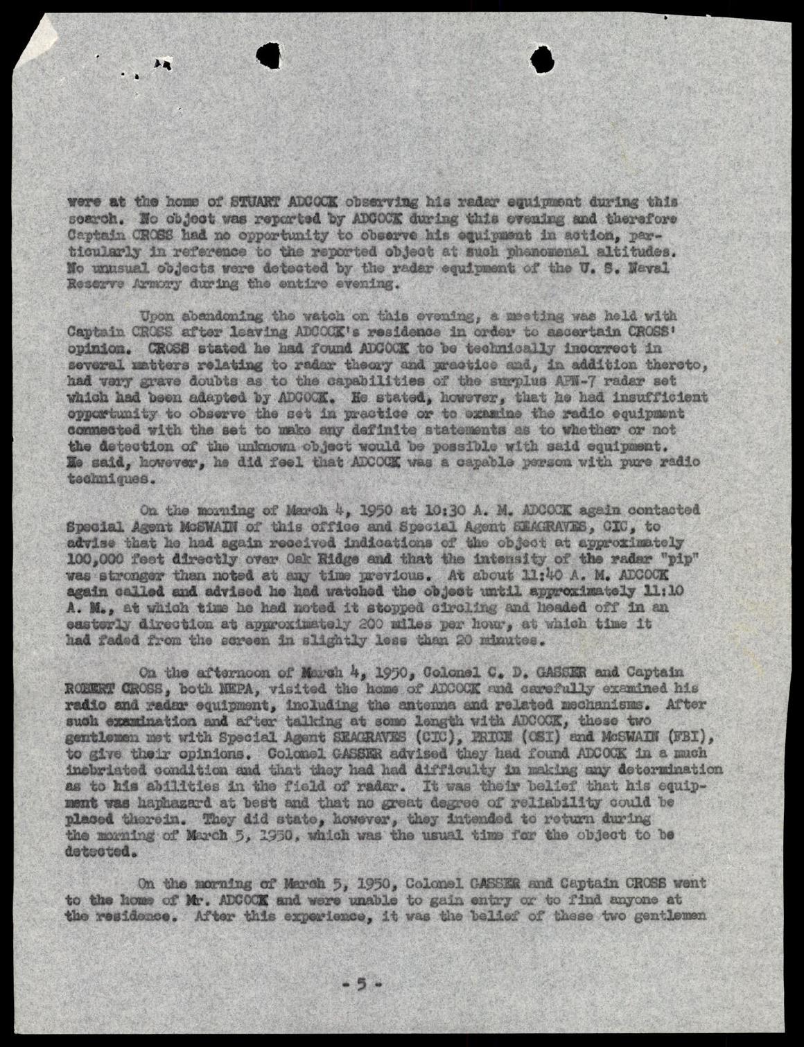 Derived official PDF page render: Oak Ridge radar follow-up