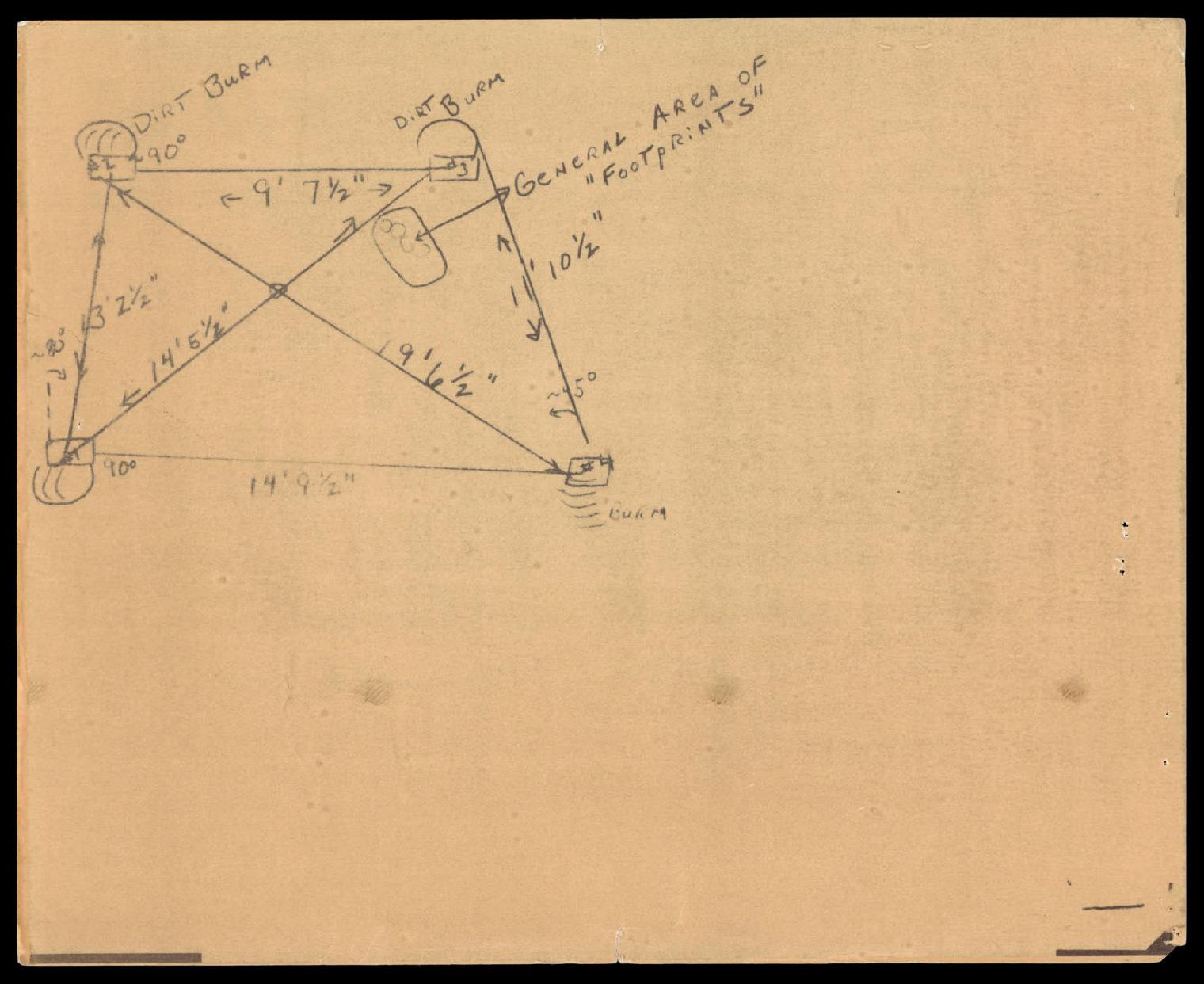 Derived page render from official PDF: Socorro measurement sketch with footprint area