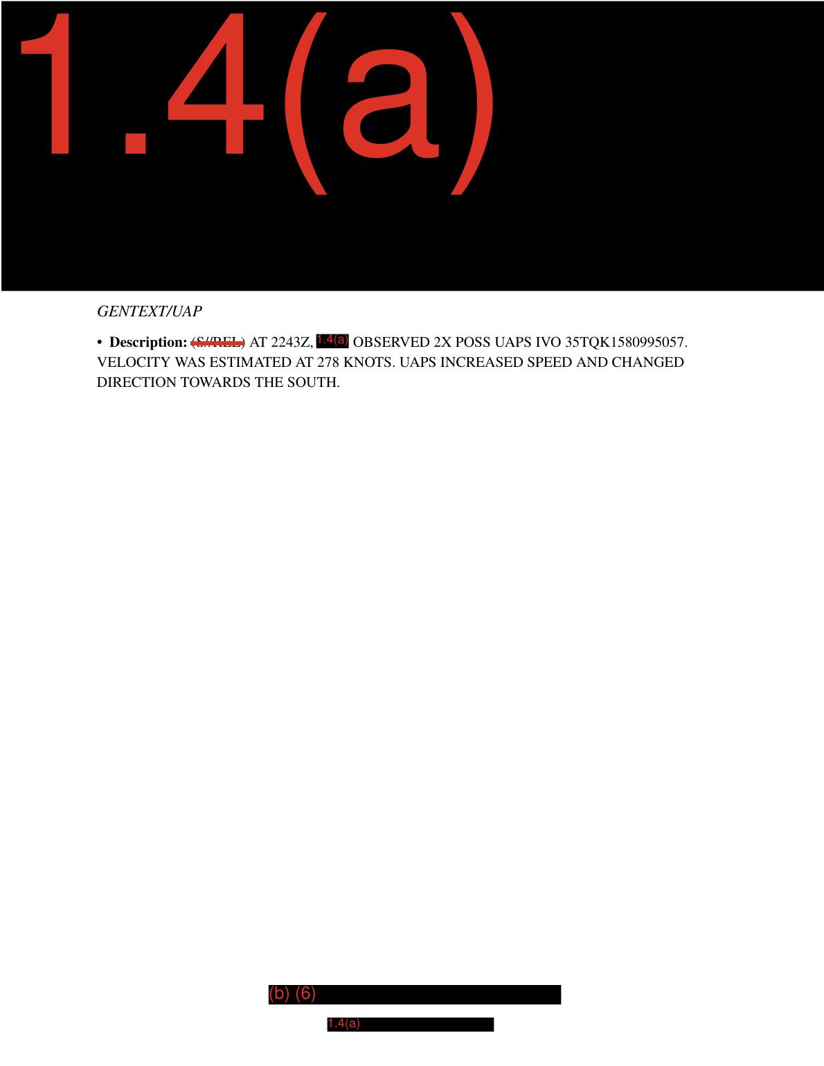 Derived page render from the official D5 PDF: page 6 GENTEXT/UAP entry