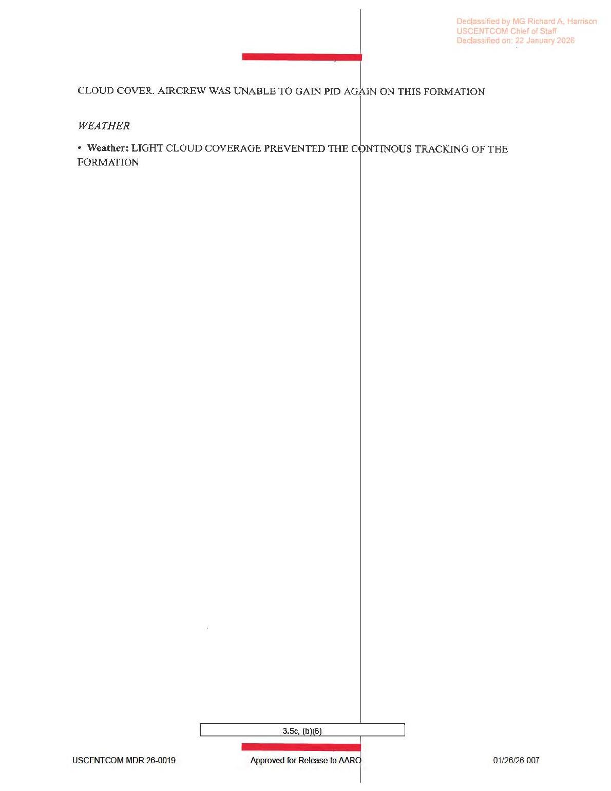 Derived official PDF render, page 7: continuation and weather note