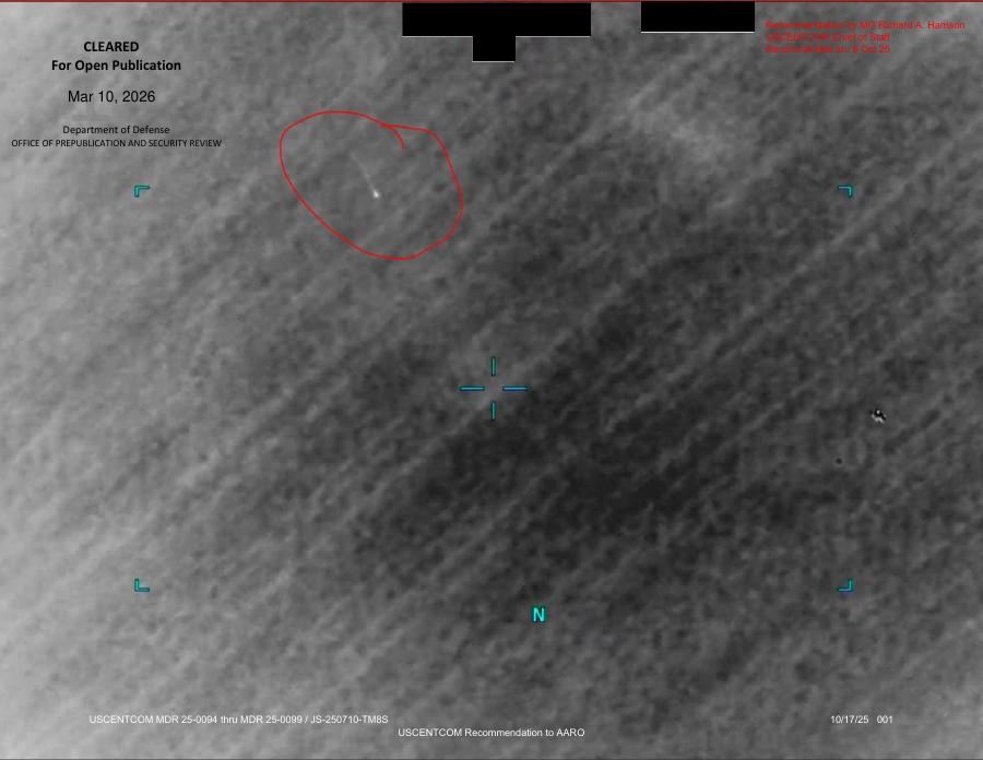 DOW-UAP-PR20, Unresolved UAP Report, Kuwait, May 2022 thumbnail