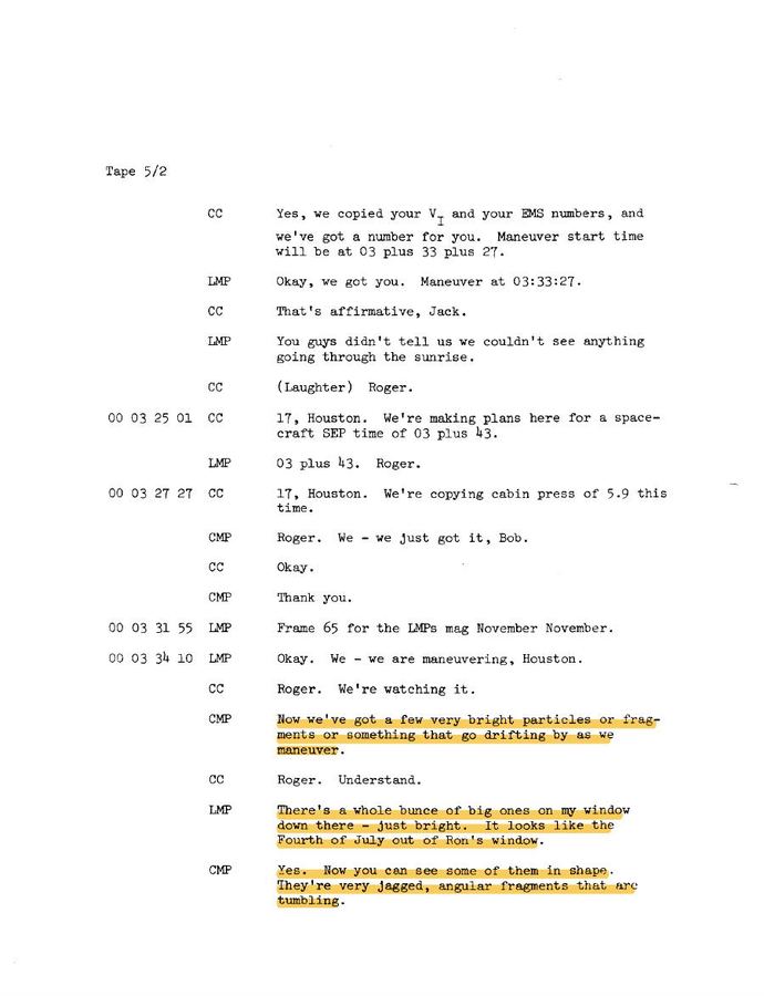 NASA-UAP-D2, Apollo 17 Transcript, 1972 thumbnail